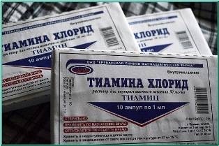 Дефицит тиамина и его коррекция при критических состояниях