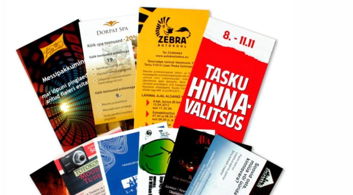 Виды рекламных листовок — какими бывают листовки?