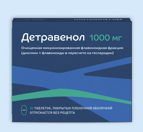 Инструкция по применению детравенол