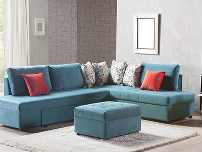 Вместительные и удобные угловые диваны — популярный вид мягкой мебели