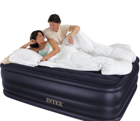 Особеннотси эксплуатации надувных кроватей Intex