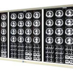 Трехкадровый негатоскоп и область его применения