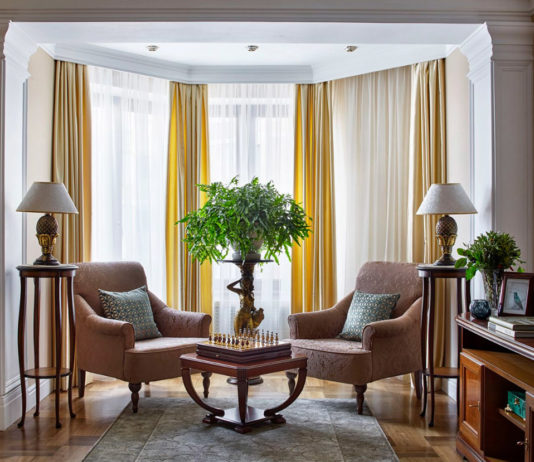 Тюль — самый популярный вид ткани для штор