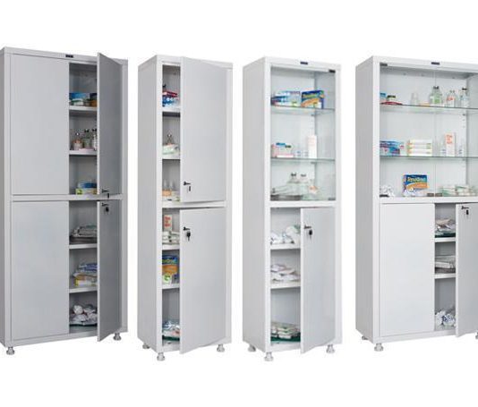 Шкафы медицинские: основные виды и функциональные назначения