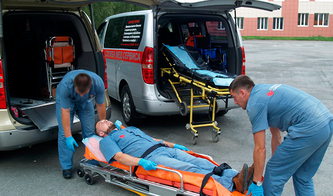 Правила перевозки лежачего больного