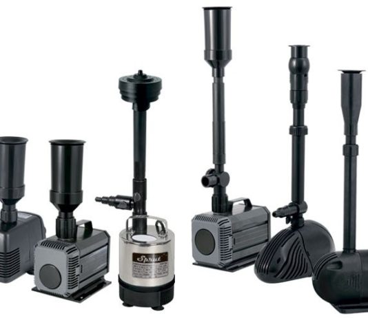 Виды фонтанных насосов: правила подбора