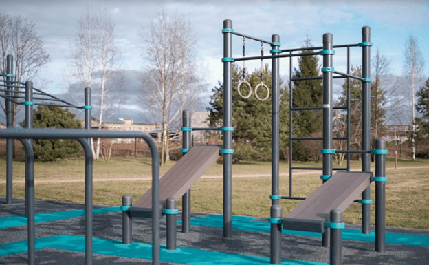 Типовое оборудование для воркаут площадок