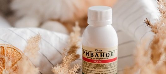 Эффективность Риванола при пролежнях
