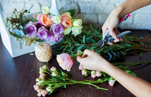 Как правильно собрать сборный букет?