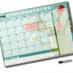 Преимущества домашнего планирования с магнитным планером на холодильник