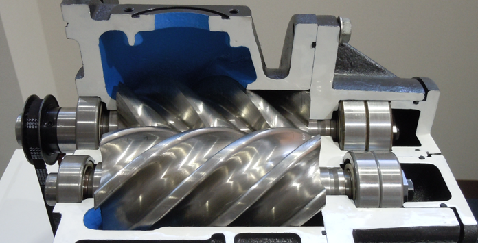 Что включают в себя работы по сервисному обслуживанию винтовых компрессоров