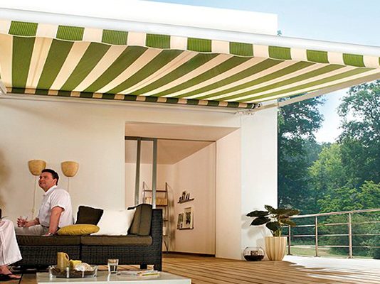 Виды маркиз для террас и веранд