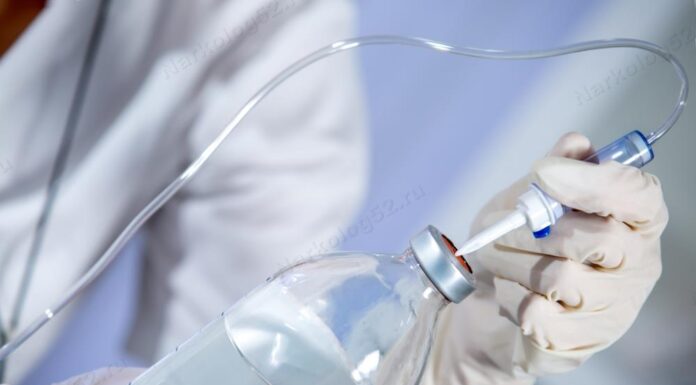 Капельница от запоя и показания к применению