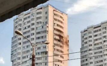 Воробьев: в Чехове беспилотник попал в многоквартирный дом