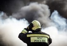 В Астраханской области из-за пожара развернули пункты временного размещения