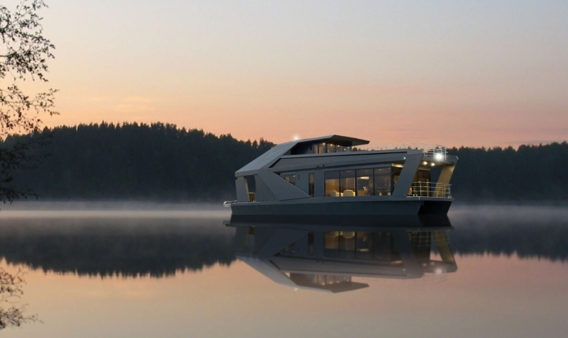 Представлен первый в РФ скоростной дом на воде