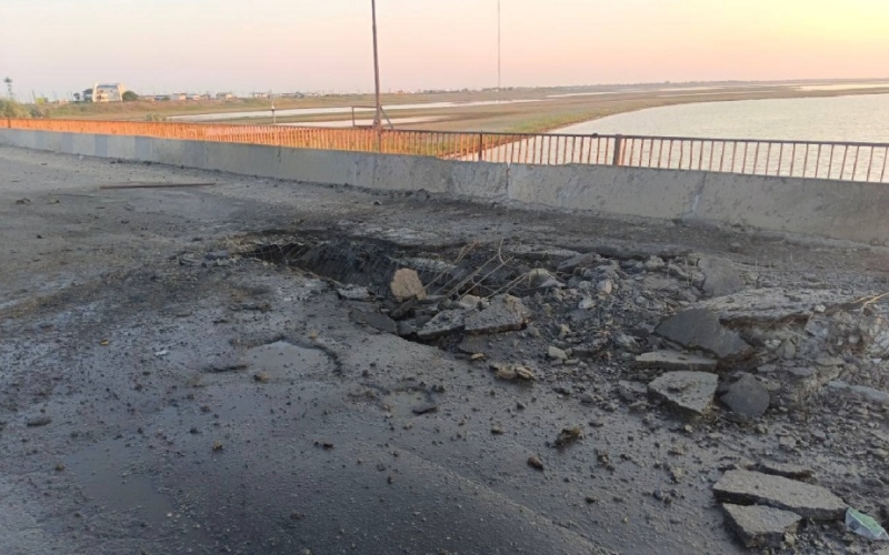 Никто не пострадал при ударе ВСУ по мосту в Херсонской области